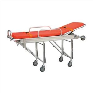 Carro camilla para pacientes de aleación de aluminio de transporte